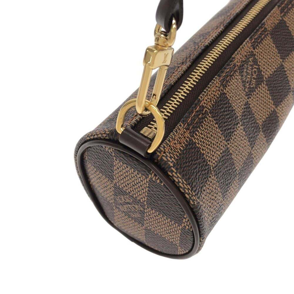 LOUIS VUITTON Brown Damier Papillon 30 Pouch - Picture 9 of 9